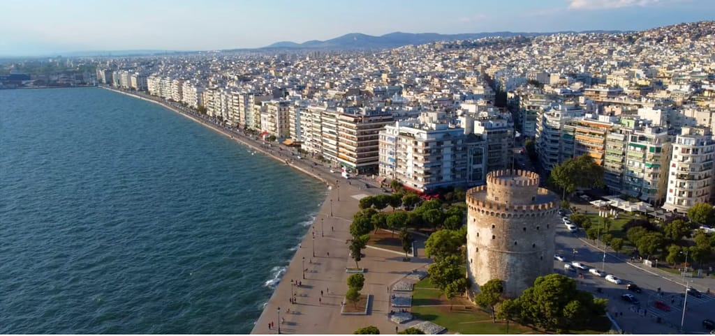 Luftaufnahme Thessaloniki