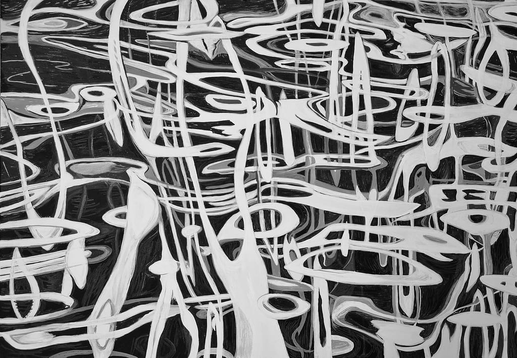 LEONI-A.-Jaekel-Superposition-Acryl-Marker-70-cm-x-100-cm-2025sw