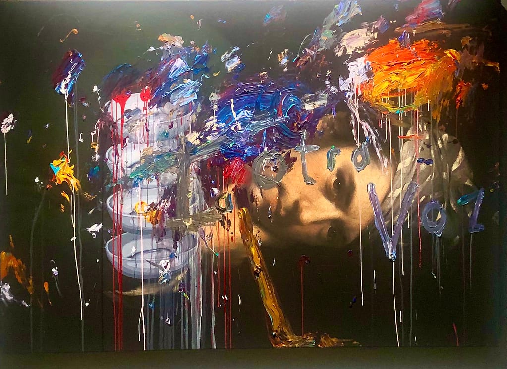 Martin Müller, Overpainting 