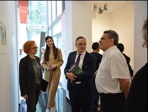 Pantelis Tsatsis, solo exhibition Osten museum, Skopje. 2