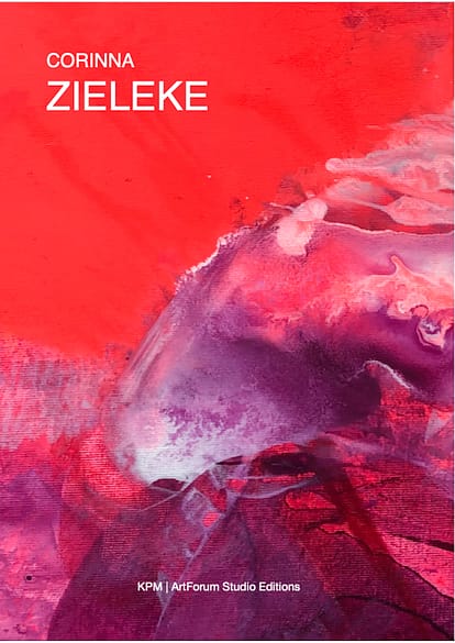 Zieleke, Corinna. Katalog Cover, ArtForum Studio Editions