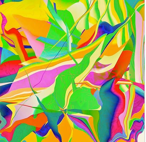 Jansen, Michael. OrbitalCrystalParticles5Var1FG. Optimystische Vitamine. ArtForum Editions