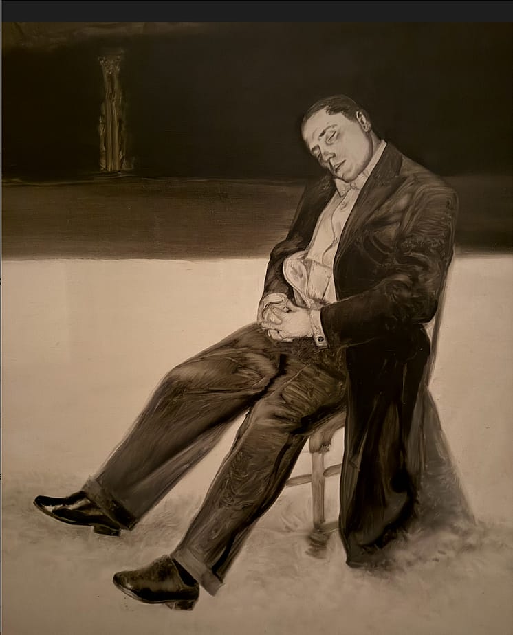 Oleinikov, Igor-Detail -der einsame Künstler