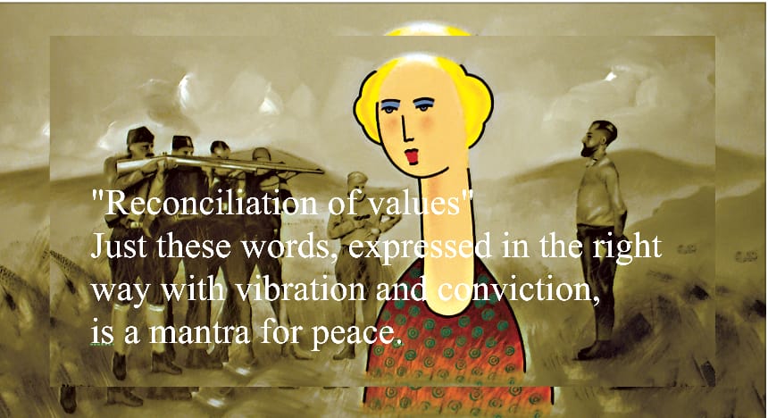 Zolper, Versöhnung der Werte, Buchcover, Rückseite